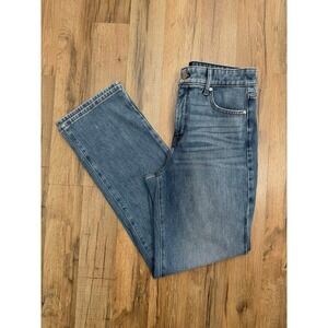 White House Black Market‎ Jeans 6 Extra High Rise Relaxed Straight Blue